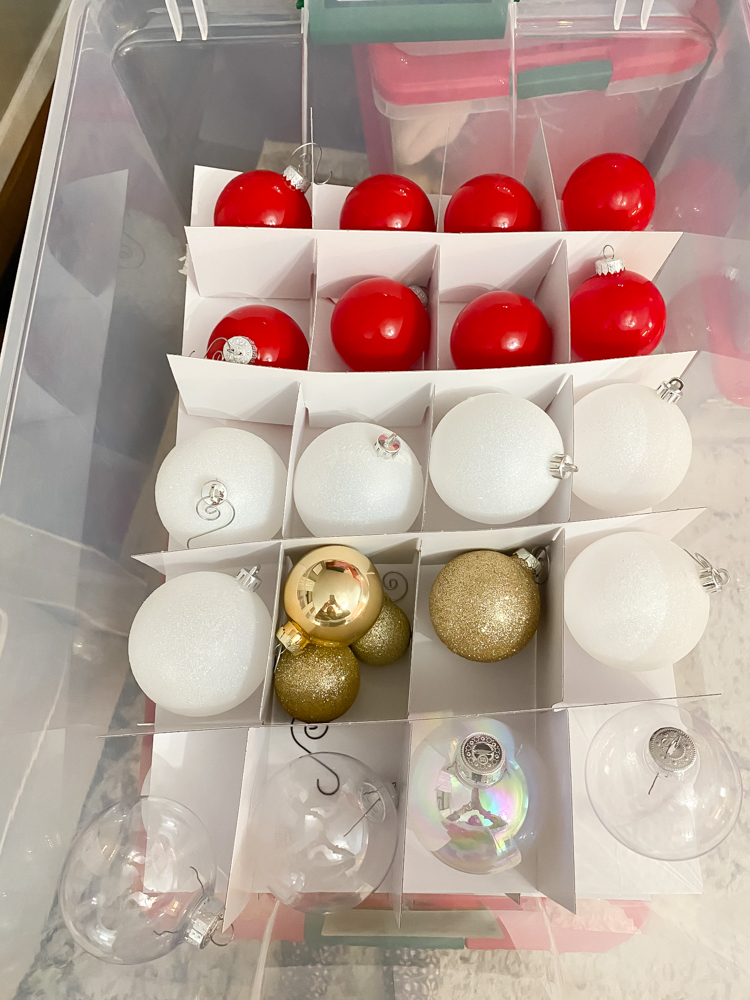 It is time to put away the the Christmas decor and get organized. This is how I store and organize my Christmas Decor.