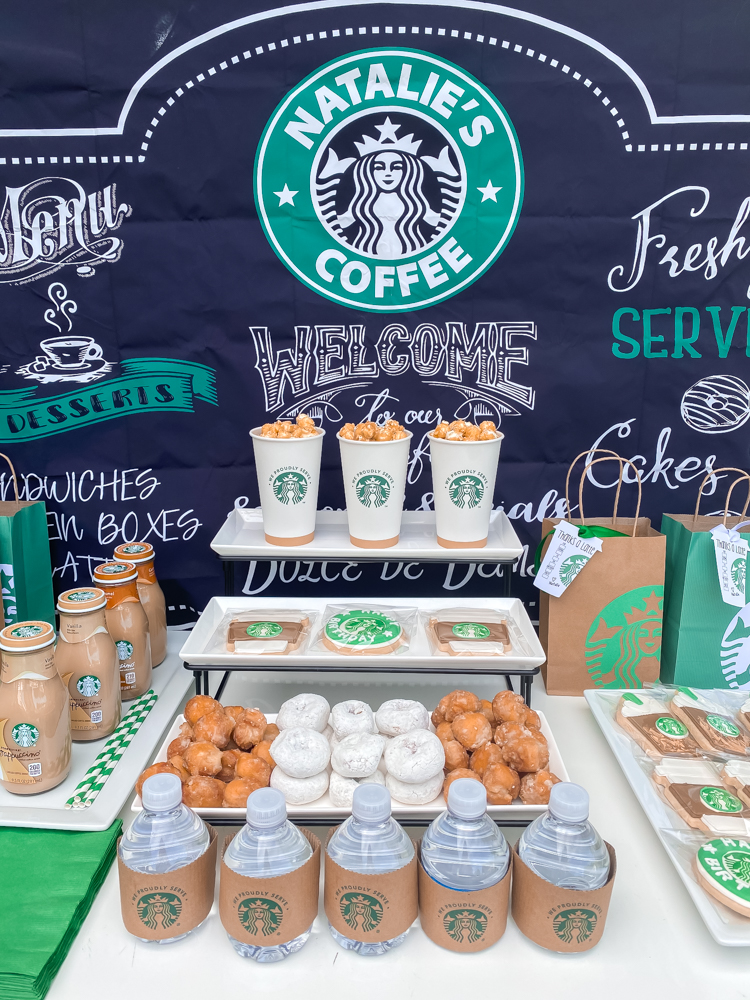 Starbucks Birthday Party ideas