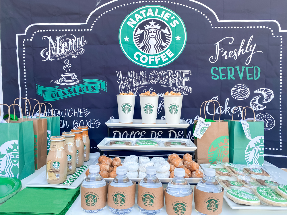 Starbucks Birthday Party Ideas