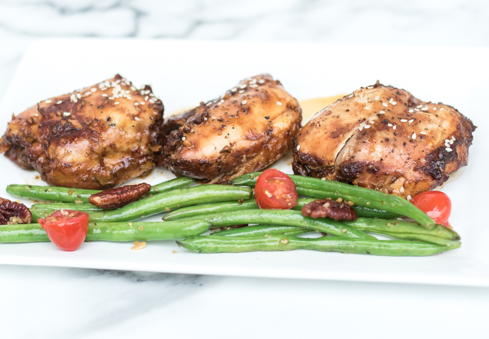 Honey Garlic Chicken made in Crockpot