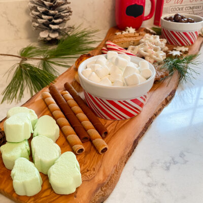 Hot Chocolate Charcuterie Board