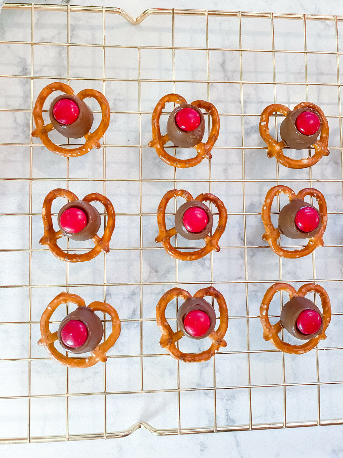 Reindeer Rolo Pretzels