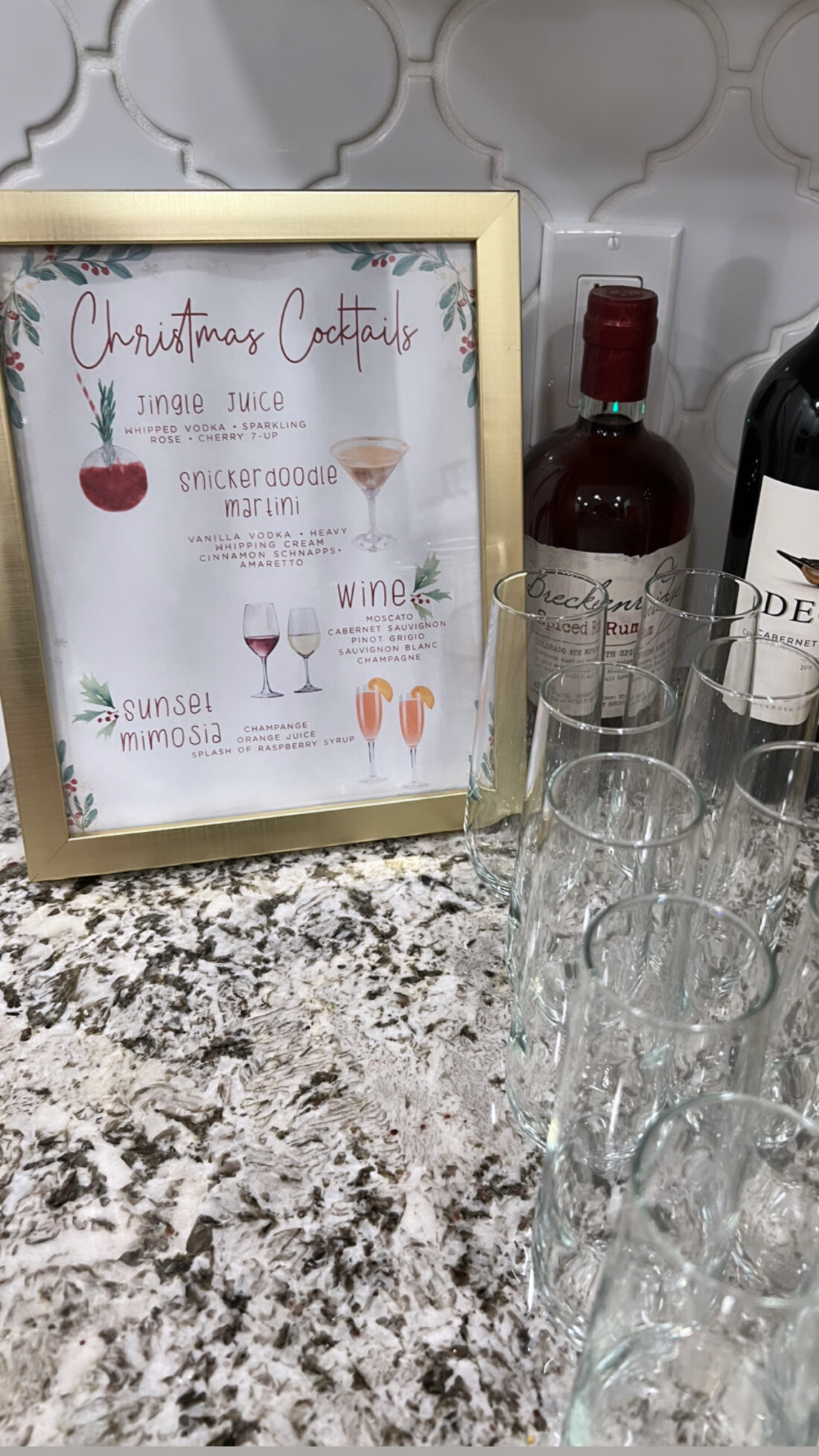 Holiday Cocktails for Christmas Party