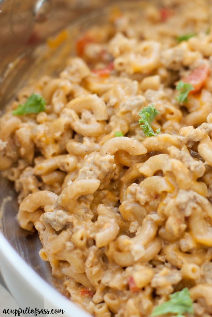 Homemade Hamburger Helper One Pot