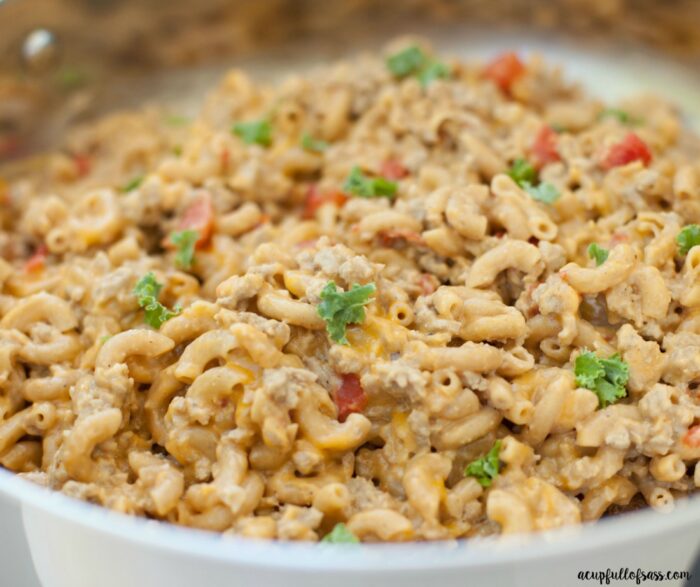 Homemade Hamburger Recipe One Pot.