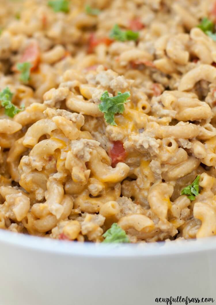 Homemade Hamburger Helper One-Pot.