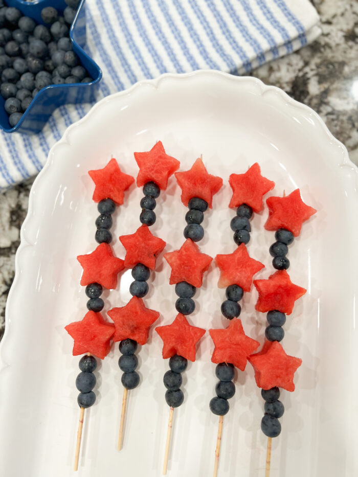 Fourth of July Fruit Sparklers