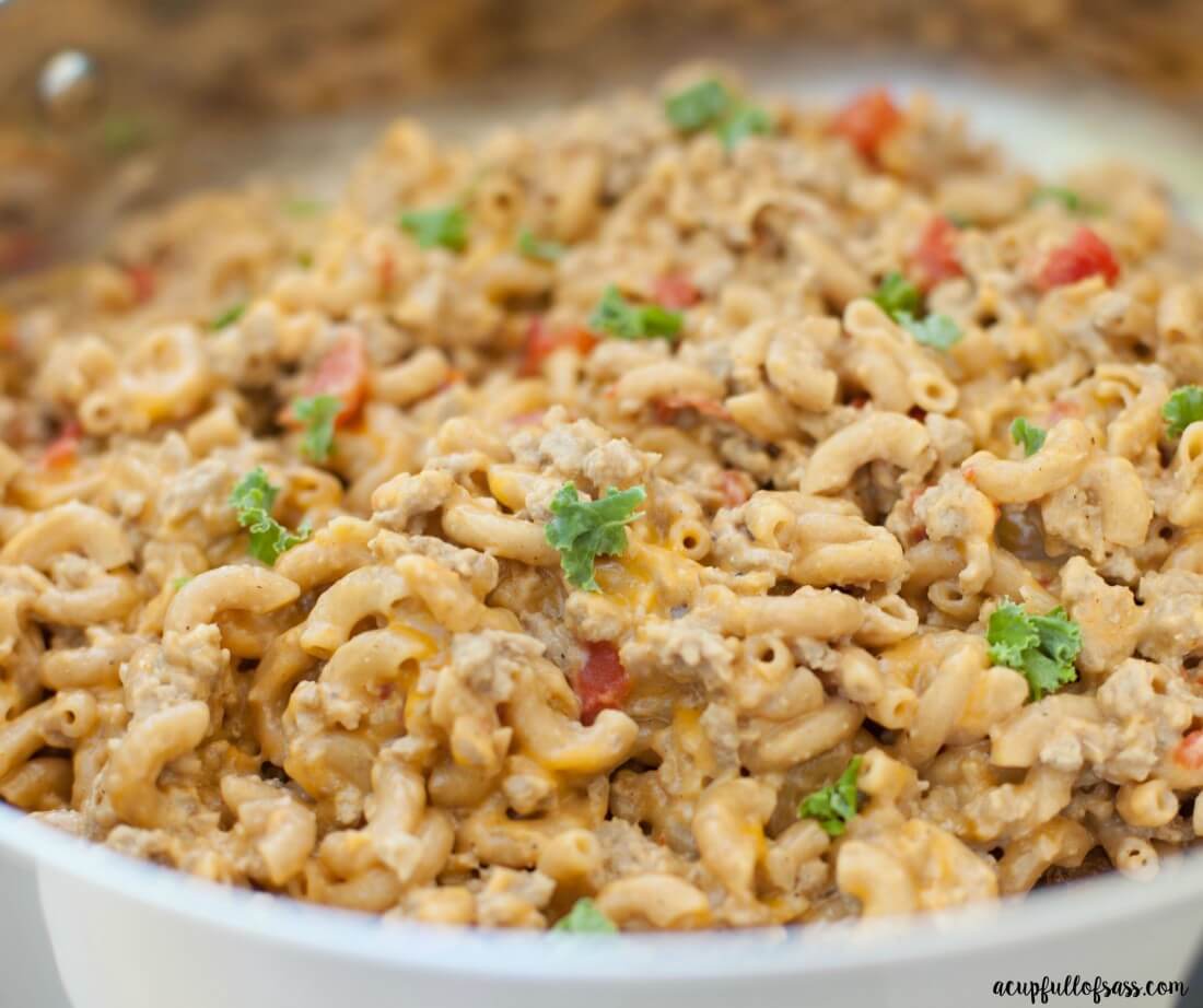 One-Pot Homemade Hamburger Helper.